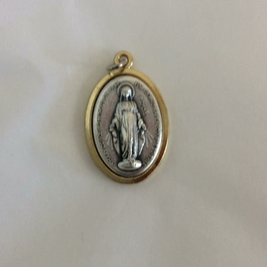 Miraculous Medal gold/silver