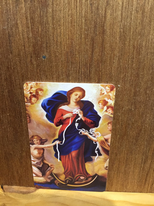 Prayer Card Our Lady Untier of Knots