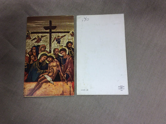 ICON 19 Cardboard Prayer Card