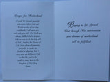 Greetings of Faith - A Prayer for Motherhood - Greeting Card