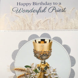 Greetings of Faith- Happy Birthday to a Wonderful Priest