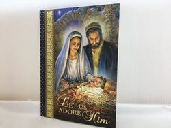 Let Us Adore Him Single card