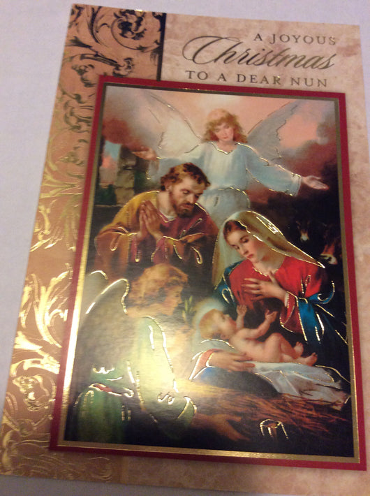 A Joyous Christmas to a Dear Nun