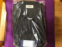Clergy Shirt (Short sleeve, black, size 42, neck size 16.5) - Polanex