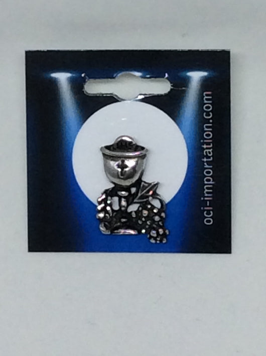 OCI First Communion Pewter Lapel Pin
