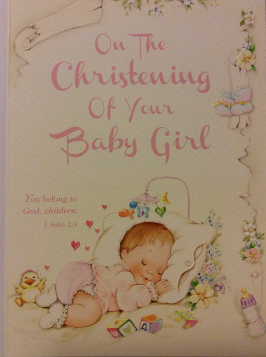 On the Christening of your Baby Girl