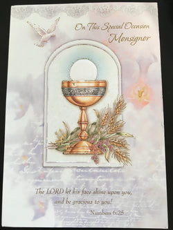 On This Special Occasion Monsignor
