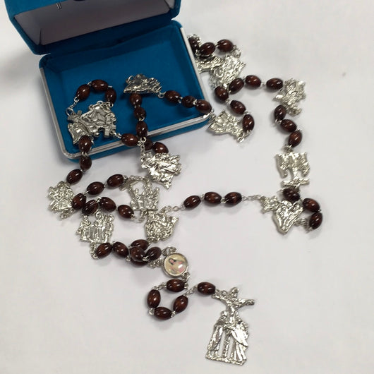 Boxed Rosary, Way of the Cross 22”