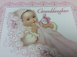 Baptism Card For Granddaughter