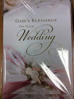 Greetings of Faith - God’s Blessings On Your Wedding - Greeting Cards