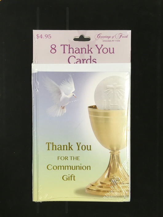 Thank You Communion Cards Hang Up Pack