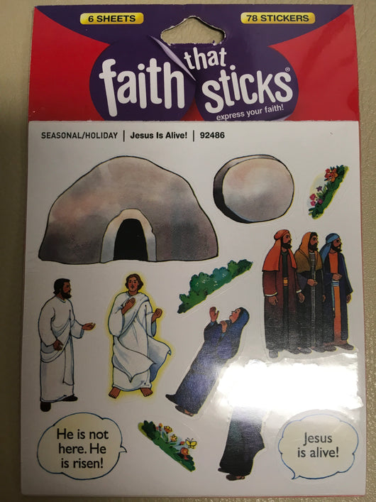 Stickers - Faith That Sticks - Jesus is Alive