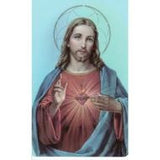 Sacred Heart of Jesus Prayer Card