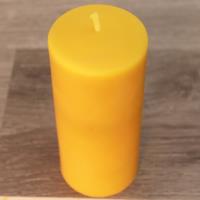 Blue Hive Bees 5 Inch Pillar Beeswax Candle