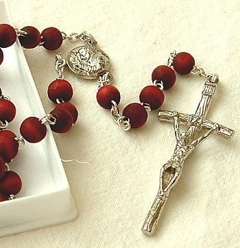 Padre Pio Rosary Wooden Scented