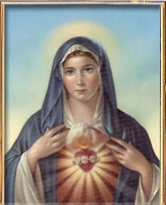 Immaculate Heart of Mary Framed Art