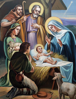 Christmas Cards- Pack of 10 - Nativity