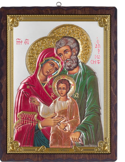 Icon Holy Family 38x22cm