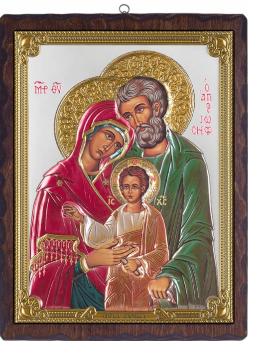 Icon Holy Family 38x22cm