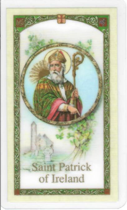 Saint Patrick’s Breastplate Prayer Card