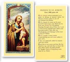 Saint Joseph 1900 year old prayer  Prayer Card